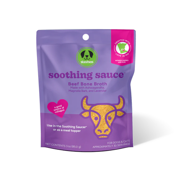 Stashios Soothing Sauce Beef Calming