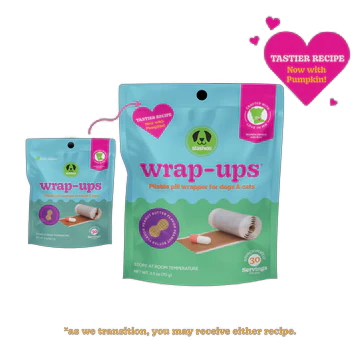 Stashios Wrap-ups Pliable Pill Wrapper for Dogs & Cats Peanut Butter 2.5oz