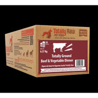 Totally Raw Totally Ground Beef & Vegetable Patty
