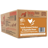 Totally Raw Totally Ground Chicken & Vegetable Patty 14.10lb