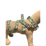 Triple Threads Leash Blue Bloom Buzz 5 ft