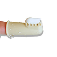 Wag & Bright Polisher Finger ToothBrush & Zip Travel Case