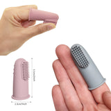 Wag & Bright Polisher Finger ToothBrush & Zip Travel Case