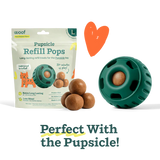 Woof Pet Dog Pupsicle Pops Chicken & Peanut Butter Large