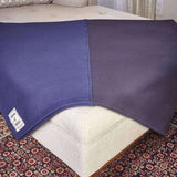 World of Angus Dog Blanket Navy/Black - Large Throw  *Clearance*