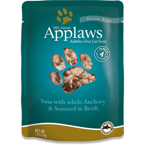 Applaws Cat Pouch Tuna with Anchovy 60g