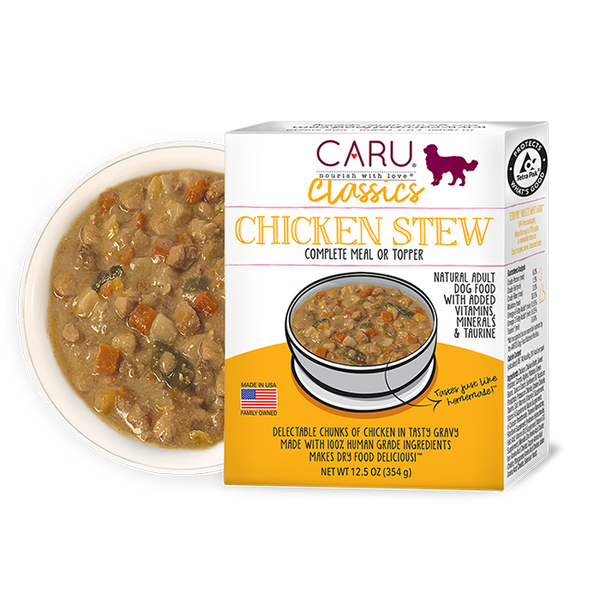 Caru Classics Dog Chicken Stew 12oz