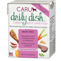 Caru Daily Dish Dog Turkey & Lamb 12.5oz