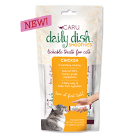 Caru Daily Dish Smoothies Cat Chicken 14g 4pack