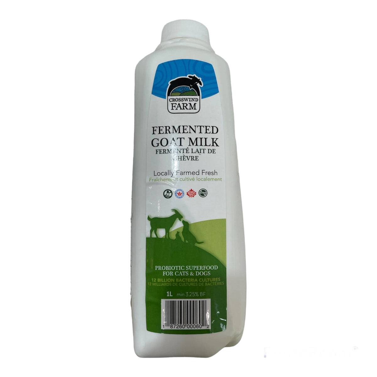 Crosswind Farm Goat Milk 1L Metro Pet Unleashed