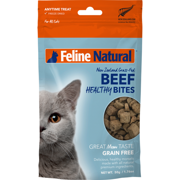 Feline Natural Beef Bites 50g