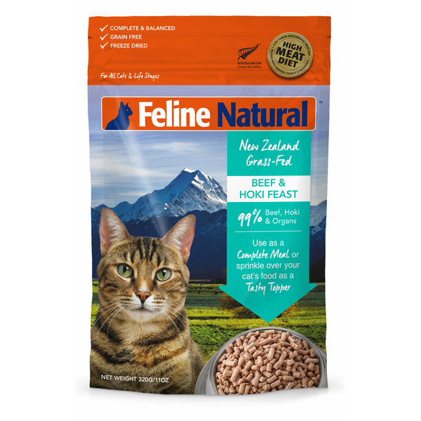 Feline Natural Beef & Hoki Feast 320g