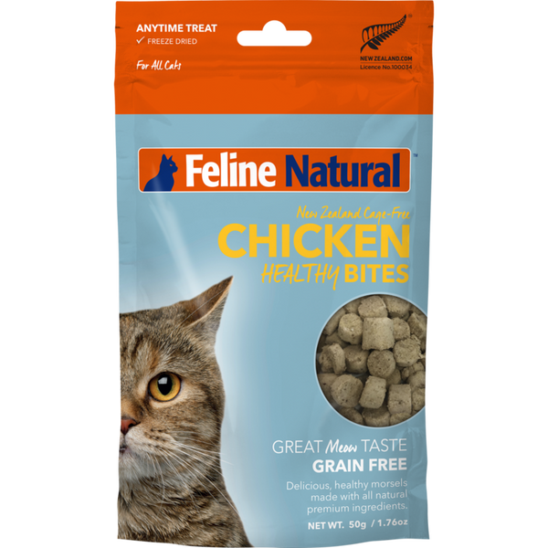 Feline Natural Chicken Bites 50g