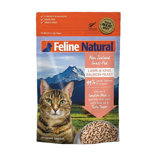 Feline Natural Lamb & King Salmon Feast 320g