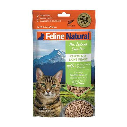 Feline Natural Topper Chicken & Lamb Feast 100g