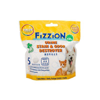 Fizzion Extra Urine Stain & Odor Destroyer 5 Refills