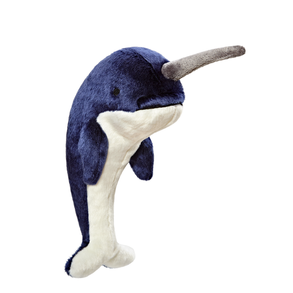 Fluff & Tuff Bleu Narwhal (Medium)
