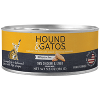 Hound & Gatos Cat 98% Chicken & Liver Chicken 5.5oz