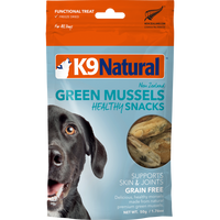 K9 Natural Green Lipped Mussels 50g