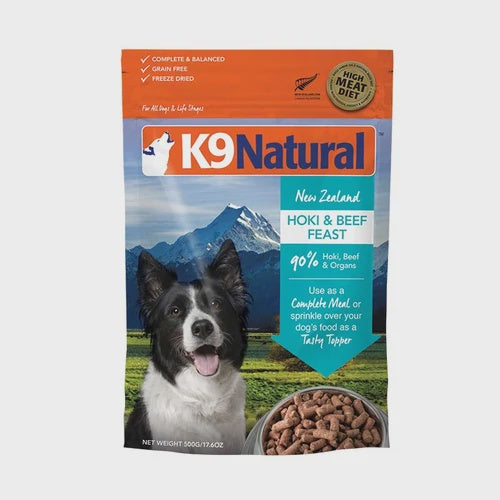 K9 Natural Hoki & Beef Feast
