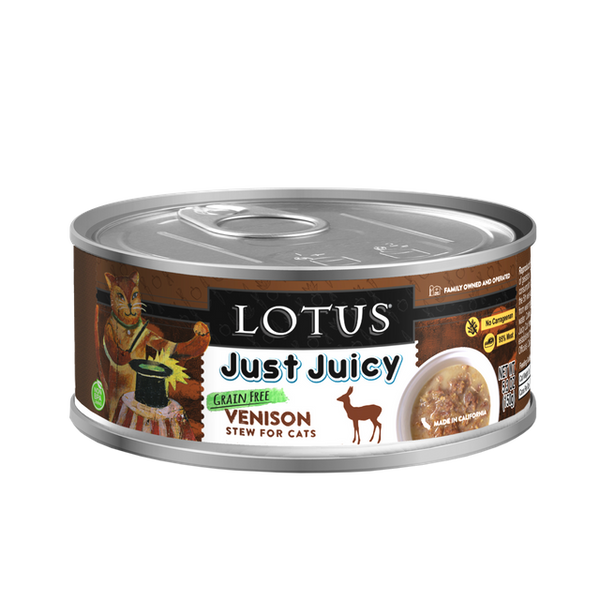 Lotus Cat Just Juicy Venison Stew 5.3oz
