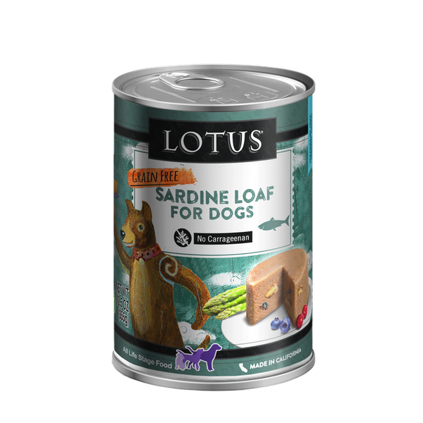 Lotus Dog Sardine Loaf 12.5oz