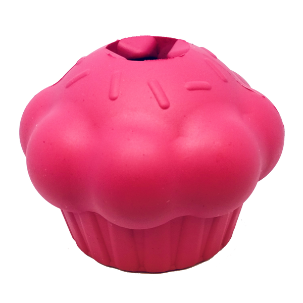 MuttsKickButt Cupcake Chew and Treat Dispenser Toy