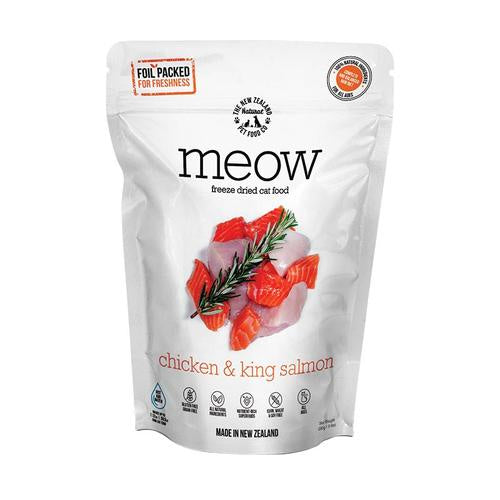 NZ Natural Pet Food Co. Meow Freeze-Dried Chicken & Salmon 280g
