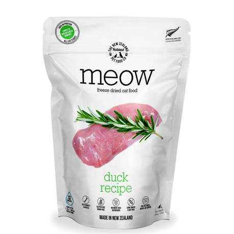 NZ Natural Pet Food Co. Meow Freeze Dried Duck 280g