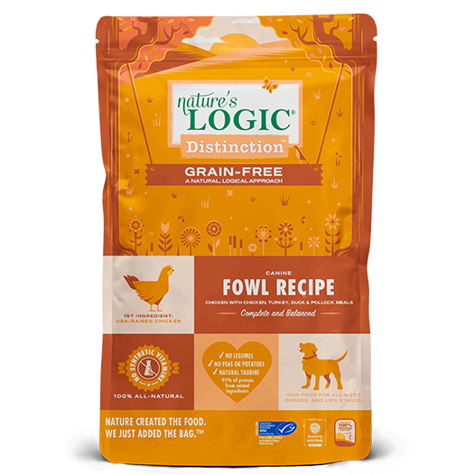 Nature grain top dog food
