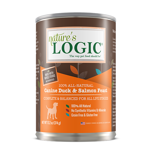 Nature's Logic Dog Duck & Salmon 13oz