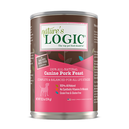 Nature's Logic Dog Pork 13oz