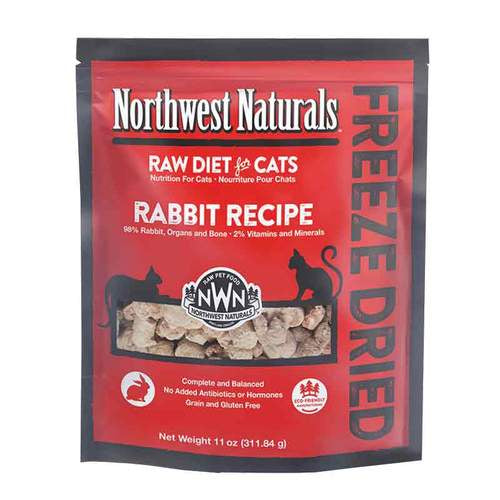Northwest Naturals Cat Freeze-dried Rabbit 11oz