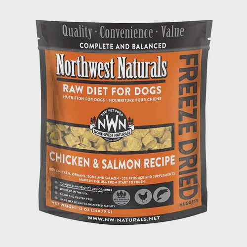 Northwest Naturals Dog Freeze-Dried Chicken & Salmon 12oz