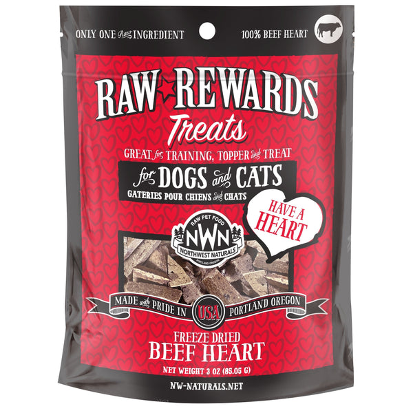 Northwest Naturals Rewards Freeze-dried Beef Heart 3oz