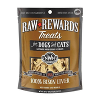 Northwest Naturals Rewards Freeze-dried Bison Liver 3oz