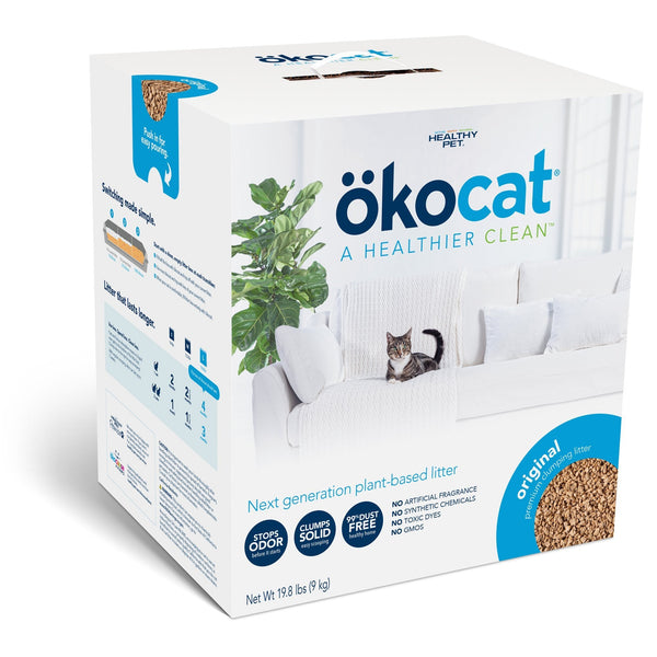 Okocat Original Premium Wood Clumping Cat Litter 13.2lb