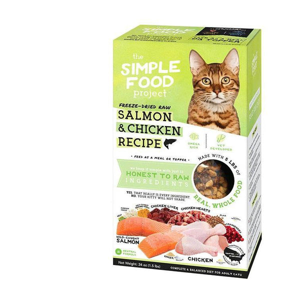 Simple Food Project Cat Salmon & Chicken Recipe