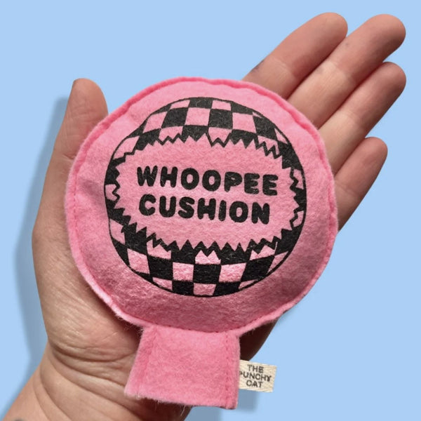 The Punchy Cat Whoopee Cushion