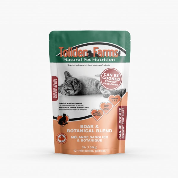 Tollden Farms Cat Boar and Botanical 3lb
