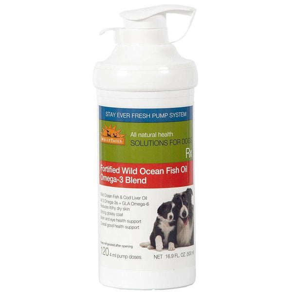 Welly Tails Fortified Wild Ocean Fish Oil Omega-3 Blend 400ml