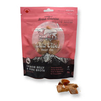 Wild Vibes Freeze-dried Salmon Belly & Bone Broth 75g